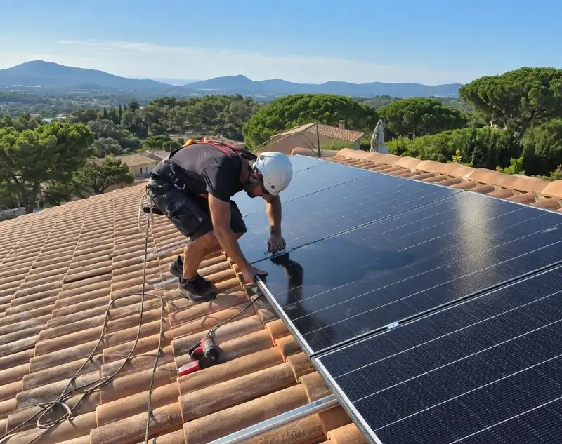 Installateur panneaux solaires Chavannes — pose photovoltaïque sur toiture