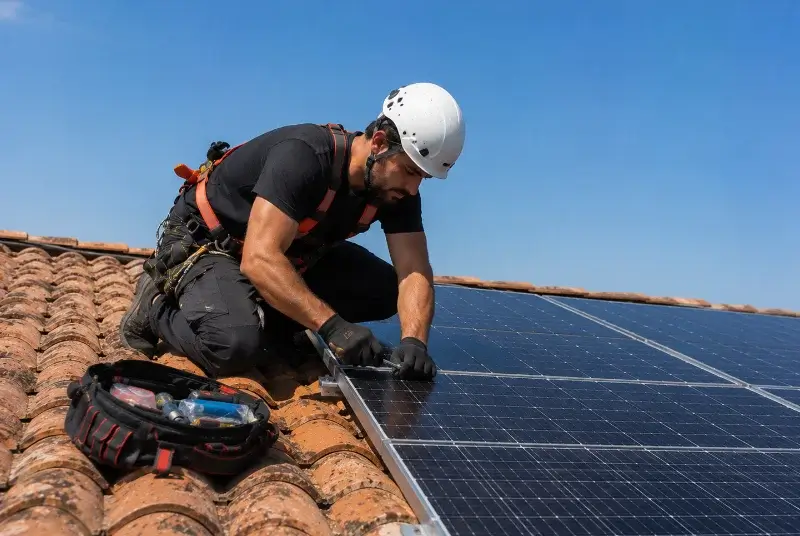 Maintenance et monitoring de panneaux solaires à Chavannes