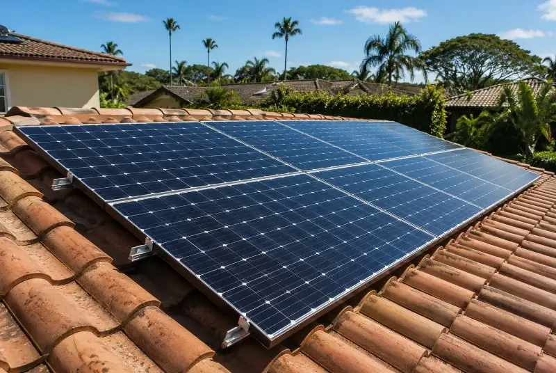 Installation de panneaux solaires à Chavannes